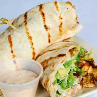 Spicy Chicken Wrap