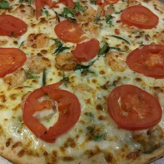Shrimp Alfredo Pizza