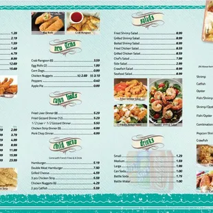 New menu