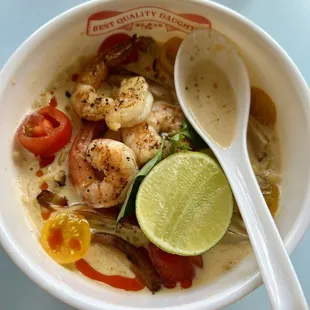 Creamy Coconut Tom Yum