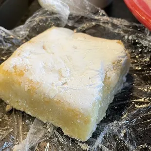 &quot;Gooey butter cake&quot; - complimentary with our sandwiches