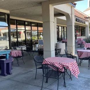 Patio seating