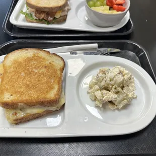 Paradise bacon grilled cheese and Mom&apos;s potato salad 7/1/2023