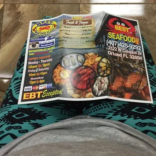 And look the take ebt