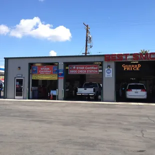 Best Smog, since 1994. (corner of 23rd &amp; E St.)