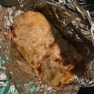 Beef burrito