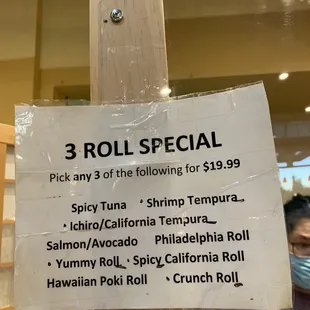 I get the 3 roll special more often than I should