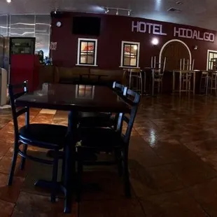 Interior space. Huge