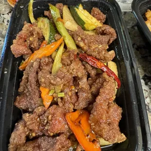 Szechwan beef