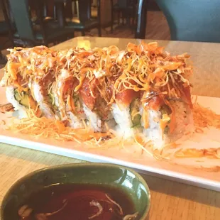 Red Crunch Roll