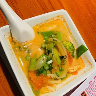Tom Kha Veggie Soup