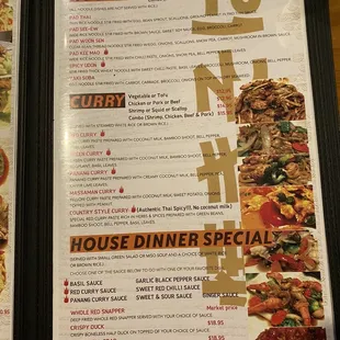 menu, sushi and sashimi