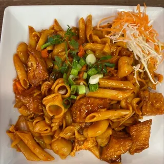 Panfried Macaroni (best Thai Style)