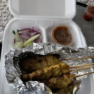 4 Chicken Satay