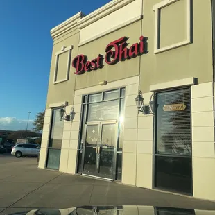 Front of restaurant