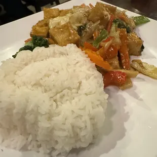 sweet and sour tofu