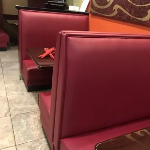 New booth