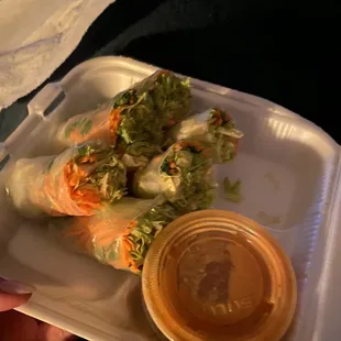 Fresh spring rolls