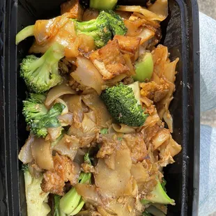 Pad See Ew with tofu