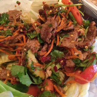 Spicy Best Thai Beef Salad (Yum Nuah)