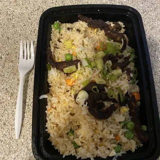 Sun-Dried Beef Fried Rice