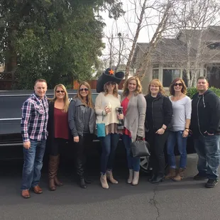 40th birthday Livermore Winery Trip with Best Time Limousine