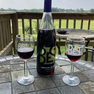 Nice tasty bottle of red