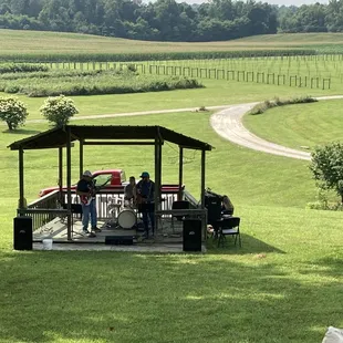 Live entertainment and beautiful views