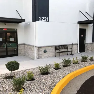 Outdoor Smoking Section