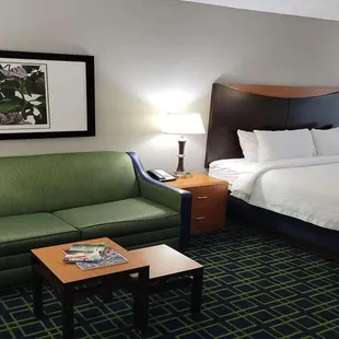 King Guest Room with Sofa