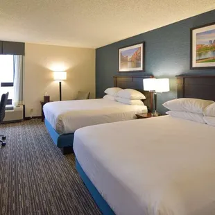 Two Queen Beds Guest Room