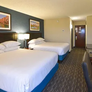 Two Queen Beds Guest Room