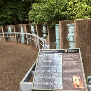 Surrender Field at the National Park Service (federal battlefield) in Yorktown, Virginia where Cornwallis surrendered.