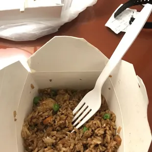 Vegetable fried rice