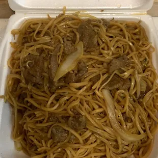 Beef Chow Mein