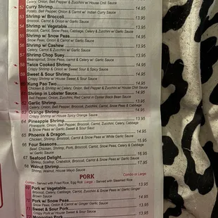 menu, sushi and sashimi