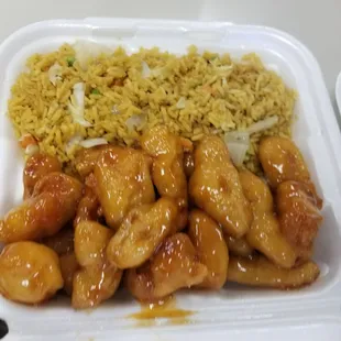 Hannan/Honey Chicken $5 lunch special