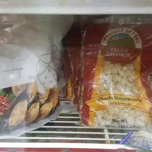 more dumplings and Peruvian corn