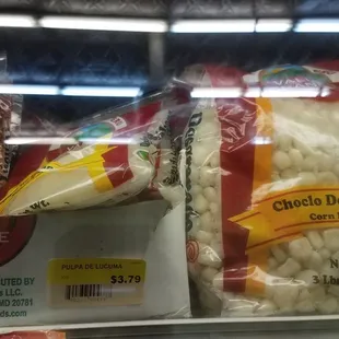 big corn kernels from Peru