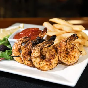 Blackened shrimp at bestbet Jacksonville