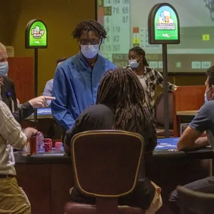 Ultimate Texas Hold'em and Pai Gow games at bestbet Jacksonville