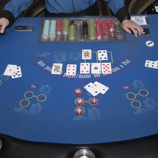Ultimate Texas Hold'em game at bestbet Jacksonville