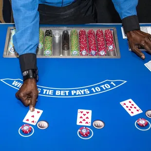 One Card Poker game at bestbet Jacksonville