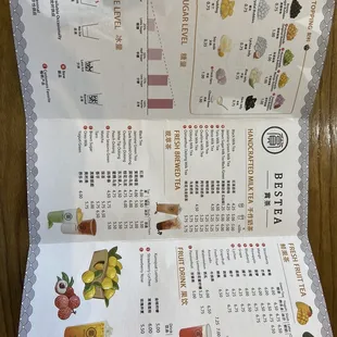 menu, sushi and sashimi