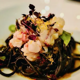 Squid Ink Spaghetti