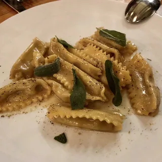 Chestnut & Mushroom Agnolotti
