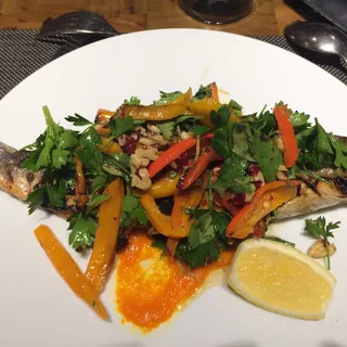 Grilled Branzino