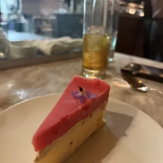Moscato Zabaglione and Blood Orange Vacherin Glacè