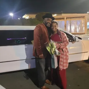 On the way home... great night, great driver.  Thank you Juan!!