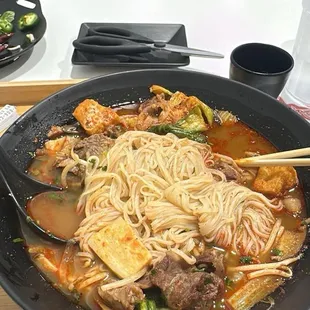Pho galbi combo